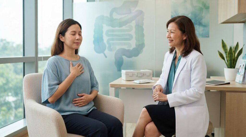 Managing anxiety before a colonoscopy with calm techniques