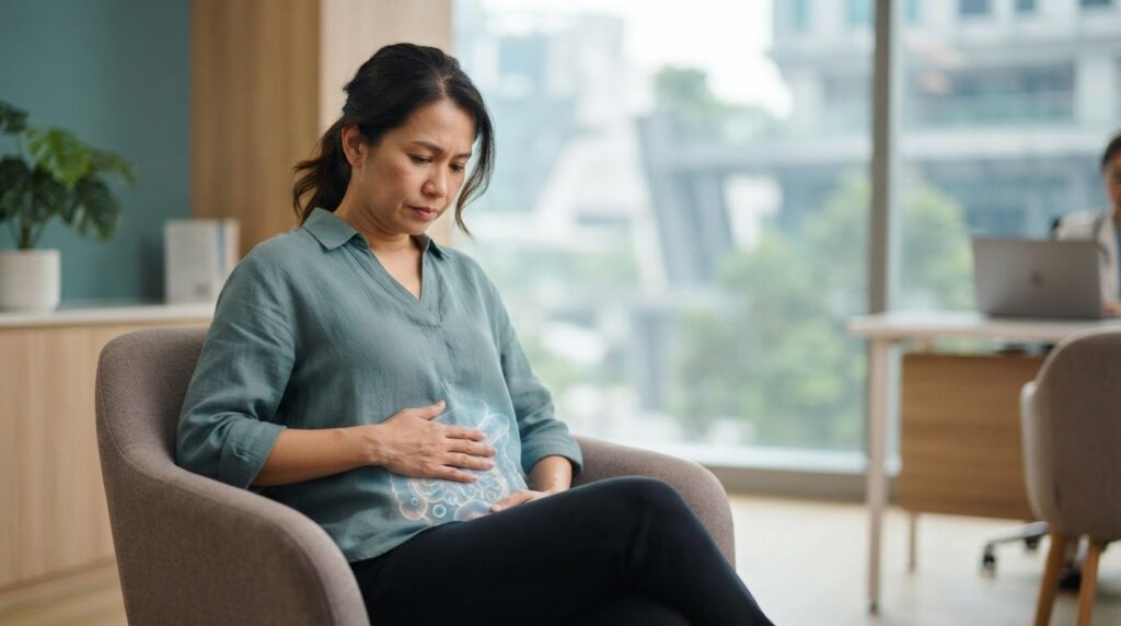 Persistent stomach bloating and gas: causes and symptoms